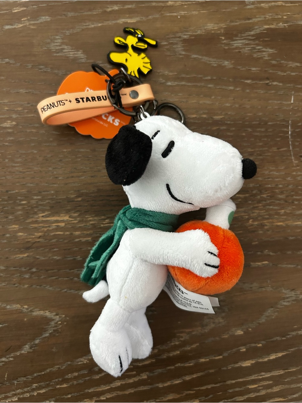 Starbucks x Peanuts Collection, Tote, snoopy plush keychain, pin set - Picture 2 of 8